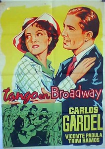 Carlos Gardel, cine, tango