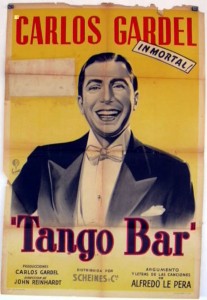 Carlos Gardel, cine, tango