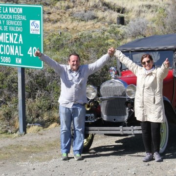 Ford A Tucumán Travesía Ruta 40 paisajes Turismo