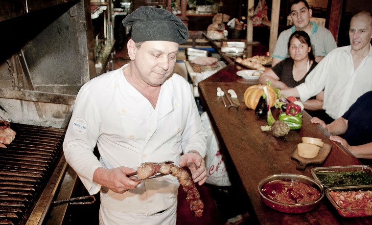 Carlos Lopez, asado, parrilla, libro ganador