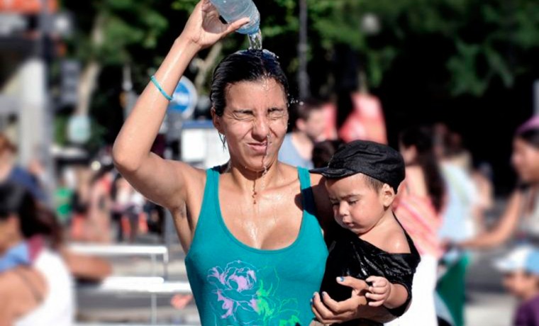 calor, clima, pronóstico