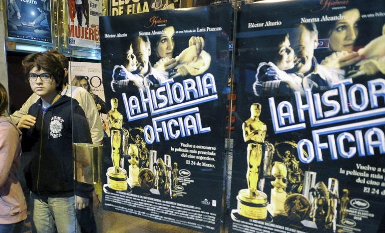 Pelicula estreno cine La historia oficial