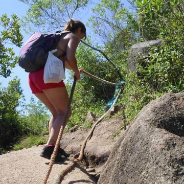 Brasil, camino, morro, trekking