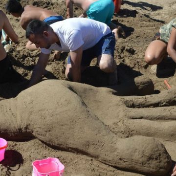 arena, concurso, playa, cultura