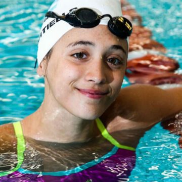 Delfina Pignatiello, natación, deporte