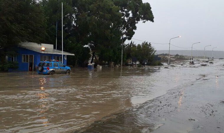 inundación, Chubut, Comodoro Rivadavia