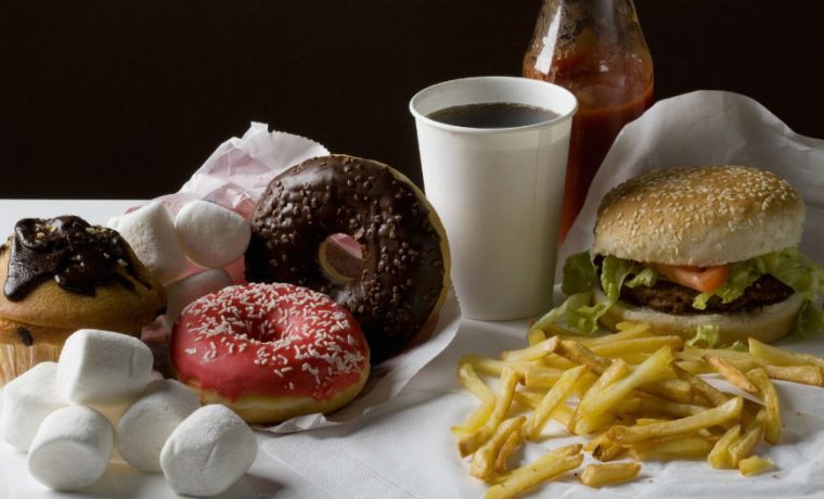 comida chatarra, nutrición, niños, salud