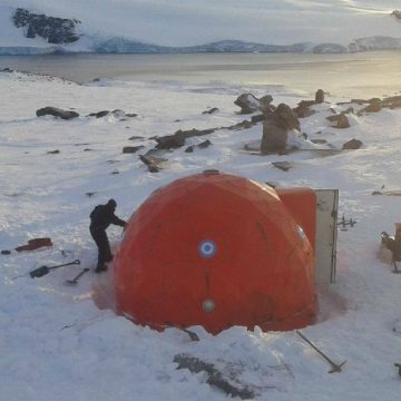 refugio, Antártida, invento, ecología