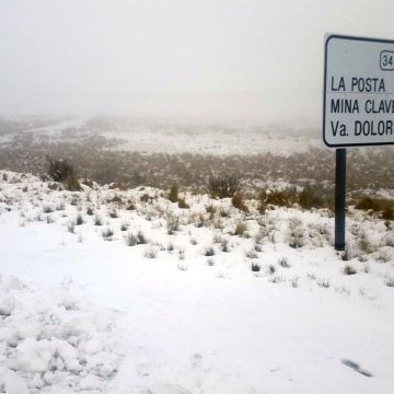 Córdoba, Altas Cumbres, nieve