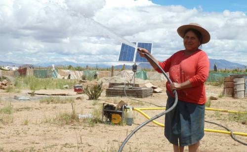 energía solar, agua, ecología