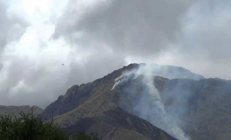 Córdoba, incendio, cerro Uritorco