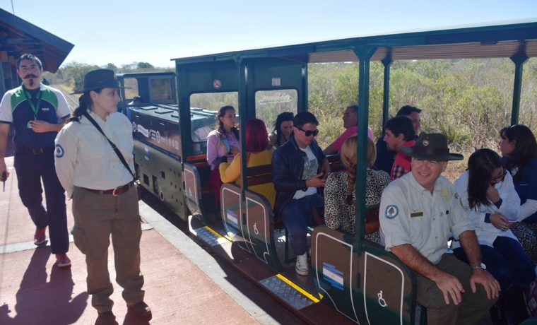 Nueva locomotora eléctrica en el Parque Nacional Iguazú