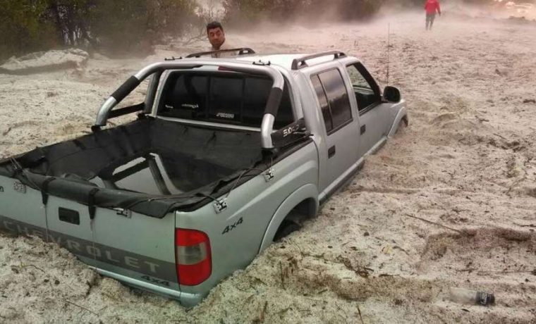 granizo, clima, inundación, Córdoba,