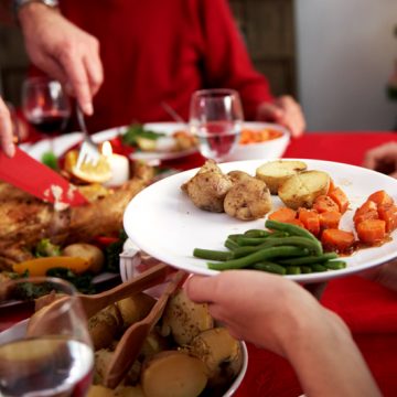 navidad, alimento, dieta, salud