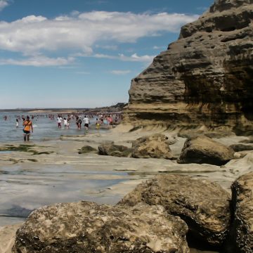 Las Grutas, Río Negro, contaminación, cloacas