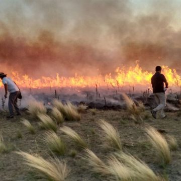 Sierra de la Ventana, incendio, fuego