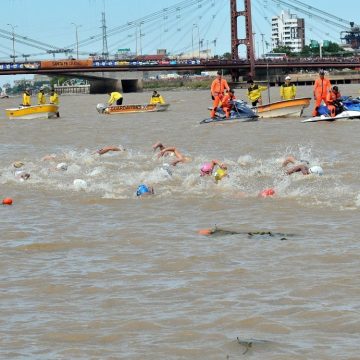 Guillermo Bértola, Santa Fe, natación, aguas abiertas