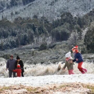 Villa Ventana, turismo, nieve