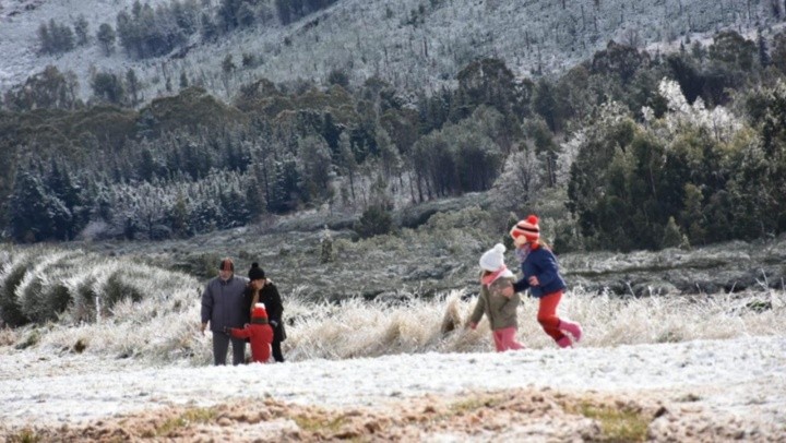 Villa Ventana, turismo, nieve